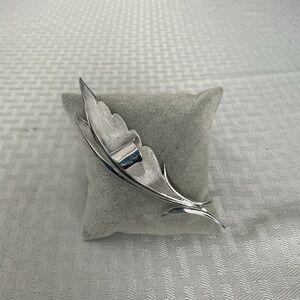 Coro Vintage Pegasus Silver Tone Brooch